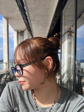 シャンプー(Shampoo) お団子してもかわいいサイドバング