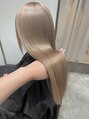 ロニ 真菅店(LONI)&nbsp;ケアブリーチでダメージ極限まで無くしたハイトーンカラー