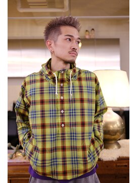 ランプ 代官山(the lamp) メンズスパイキーショート大人ストリートハイトーンカラー