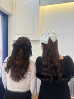 メリーチャームマーチ 寺田町南口店(merry Charm/MARCH) ハーフアップ