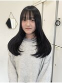 ワンカールでも可愛いレイヤーカット