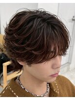 アイトーキョープラスシー 横浜(AI TOKYO+Sea)&nbsp;横浜/ルーズパーマ/センターパート/シャドウパーマ/メンズカット