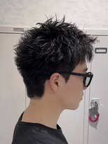 メンズヘアフェイス(Men's hair FACE。) 刈り上げないスパイキーショート/メンズ短髪