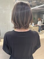 ローネス 銀座(LONESS)&nbsp;レイヤーボブグレージュくびれボブ20代30代40代大人ボブ銀座