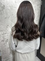 ヨペ(yeope)&nbsp;【カール感しっかりと】コテ巻き風パーマ×ショコラカラー
