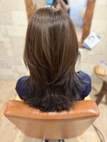 ヘアサロン アプリ(hair salon APPLI) 大人の艶髪ミディアムレイヤー|髪質改善◎