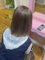 ロア バイ アヴァンス 天王寺店(Lowa by avance.)&nbsp;【シアベージュ】×【ボブ】×【Wカラー】×【髪質改善】