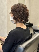 ハヤシ シーズン デザイン(HAYASHI SEASON DESIGN)&nbsp;小顔カットエモージュ愛されワンレンショートボブ20代30代40代