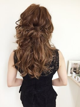 ヘアーセットサロン ピンキー(Hairset Salon Pinky) Pinky☆アレンジハーフ