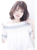 【Maria by afloat】ワンサイドタンバルモリグレージュボブ♪