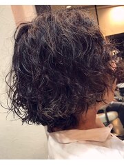 #メンズロング #スパイラルパーマ#mixperm #hommehair2nd櫻井