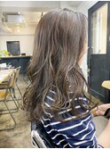 ハイライトカーキベージュロブ【池袋/20代/30代/40代】