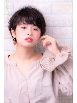 ソア 武蔵小杉(SOAR) 刈り上げ女子セシルカットグラボブ金髪ショートマッシュショート