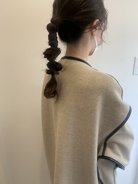 ニコフクオカヘアーメイク(NIKO Fukuoka Hair Make) お出かけ前のナチュラルアレンジ
