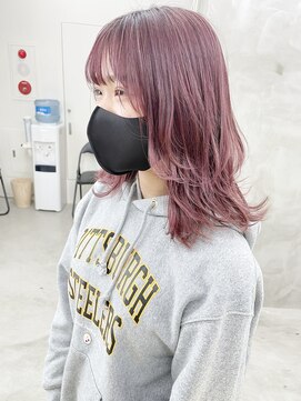 ソーコ 渋谷(SOCO) *【SUN】抜けも可愛いモーブピンク