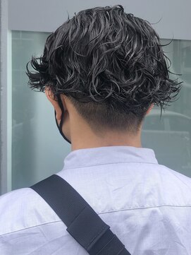 シーズ 栄(sea's) 強めパーマ＆ツーブロック