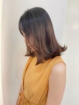 ノク(nok)&nbsp;ラベンダーブラウン_くびれミディラベンダーカラー