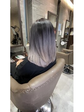 ヘアアンドメイクユ ニキス 利府店(HAIR&MAKE UNIXIS) バレイヤージュ