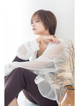 トティア 堀江(Totia) 【Totia堀江】大人ショート×抜け感ヘア