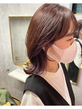 カームバイリコ 学芸大学(calm by liko) 美髪/大人かわいい/こなれミディ/サンドベージュ[学芸大学]