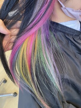 シャンプーボーイ 佐世保駅前店(SHAMPOO BOY) インナーレインボー