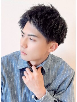 アイ(I.) 【 I. 】スーツ 短髪ツーブロック 束感 モテる黒髪 川口