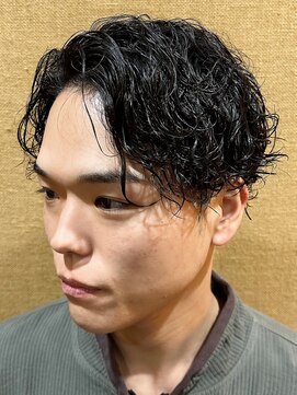 ヒロギンザバーバーショップ 大宮店(HIRO GINZA BARBER SHOP) 登坂広臣　パーマ　スパイラル