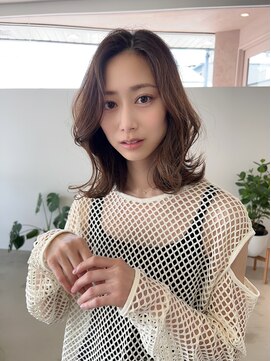 ヴィンス(vince) 韓国ミディアムヘア