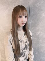 ガルボヘアー 名古屋栄店(garbo hair)&nbsp;#プルエクステ#ベージュ#10代#20代#名古屋#エクステ