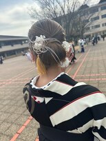 トップヘアー 本店(TOP HAIR) シニオンスタイル/卒業式/成人式／水引