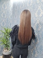 ミュズィー ドゥ ヘア(Musee du hair)&nbsp;透明感ベージュ ブリーチ＆カラー