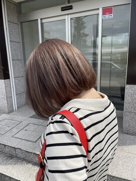 ミリ 奈良店(mm) マロンベージュ/透明感カラー/韓国/髪質改善/奈良駅/奈良/