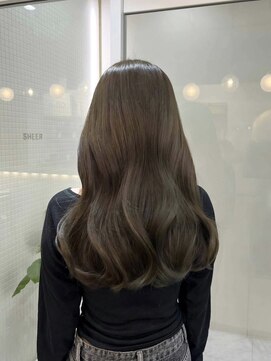シア 春日部店(SHEER) 透明感オリーブグレージュ/SHEER春日部店