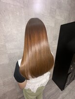 スキル 石岡(SKILL)&nbsp;オレンジベージュ/オレンジブラウン/トリートメントストレート