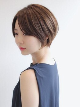 ミー(Me)の写真/【SNS映えの小顔カット☆】360°どこから見ても納得のいくヘアスタイルをご提案いたします◎