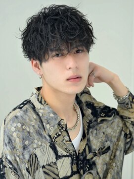 ボンド トウキョウ(BOND TOKYO) ゆる波無造作マッシュ#渋谷#メンズ#ニュアンスパーマ