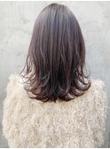 サイドバングうる艶髪愛され小顔カットくびれヘア#260f0607