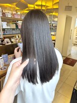 ヘアラウンジ ビーチ 青山 外苑前(hair lounge BEACH) くすみ系寒色カラーオリーブベージュ