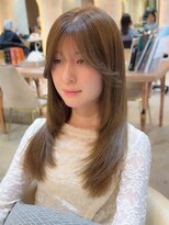 ロンド エスポワール 錦糸町(Lond espoir)&nbsp;■くびれヘア/顔周り/韓国/レイヤーカット/黒髪/ロング/前髪2