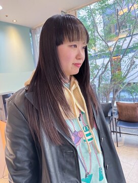 デコラ DECOR ロングレイヤーバングハイライト