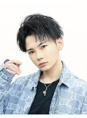 ソフトツイスト アップバング ショート