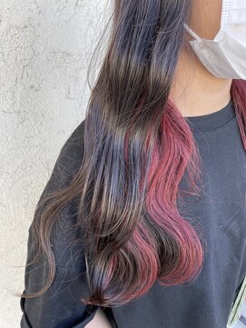 メルカ 天王寺(melca.) かわいさ抜群★インナーカラー