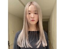 セーヌアワー(CEINE OUR)の雰囲気（ハイトーンブリーチ姫カットレイヤー顔周りカットイルミナカラー）