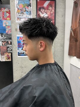 ザスーツブラザーズ(THE SUITS BROTHERS) MEN'SHAIRウルフカルマパーマメンズショートイージーパーマ