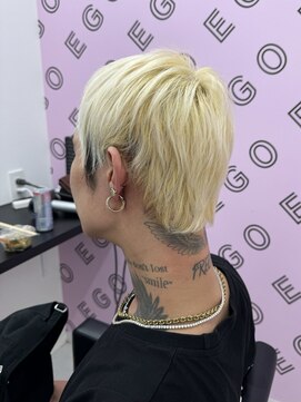 エゴ 池袋(EGO) ブロンド/抜きっぱなしカラー/