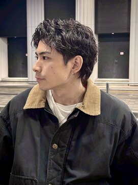 ヒロギンザバーバーショップ 神楽坂店(HIRO GINZA BARBER SHOP) ウェーブショート