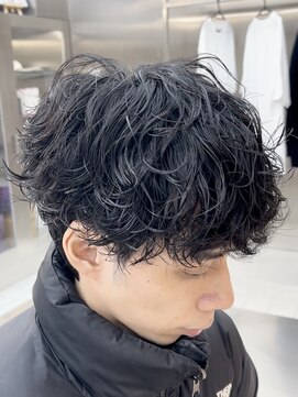 フィフスパーク(fifth PARK) 渋谷シャドウパーマ波巻きパーマルーズパーマメンズマッシュ
