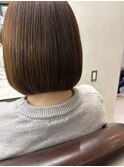 ミニボブ×内巻き