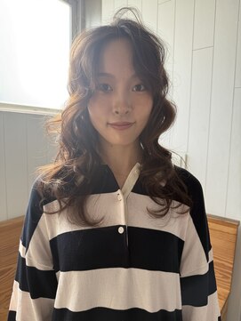 ヘア フラッグ 西葛西店(hair flag) 透明感ベージュ×ゆるふわレイヤー