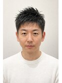 メンズ　ショート　40代　理容室